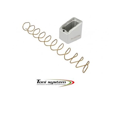 TS PAD GLOCK OPEN CAL.9/40 SILVER.