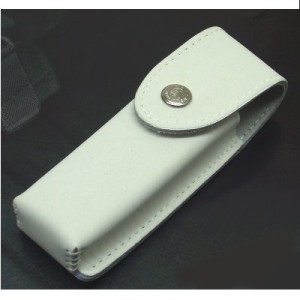 P/CARICATORE CUOIO BIANCO...