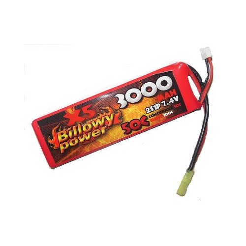 BATTERIA LIPO 3000MAH-7.4V-50C POWER...