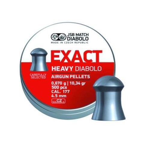 JSB EXACT DIABOLO HEAVY CAL. 4,52...