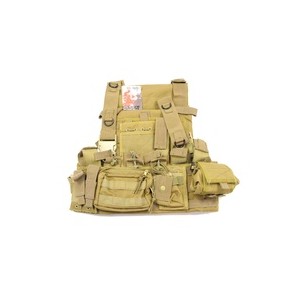 TACTICAL VEST TIRAS TAN