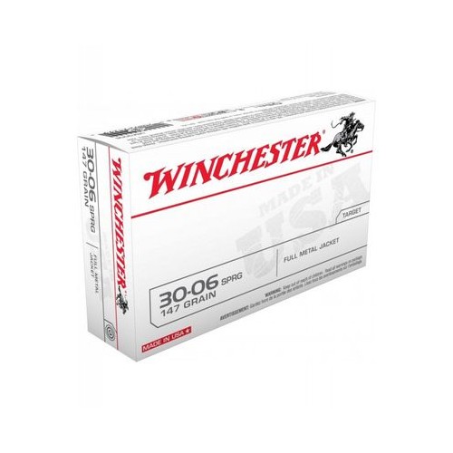 WINCH. CAL 30-06 SPR FMJ 147 grs.