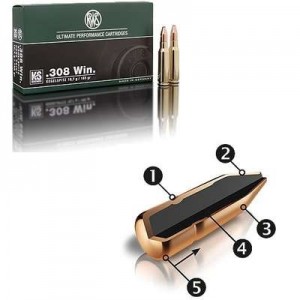 RWS 308 WIN. 150 GRS. KS...