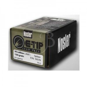 NOSLER E-TIP 308" 150 GR...