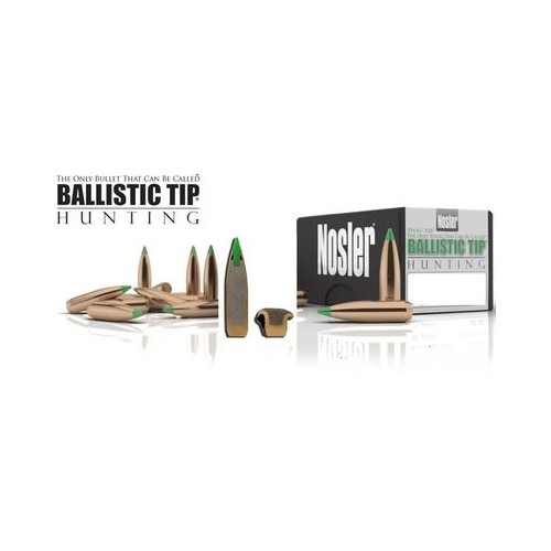 NOSLER BALLISTIC TIP 308" 165 GR SP...