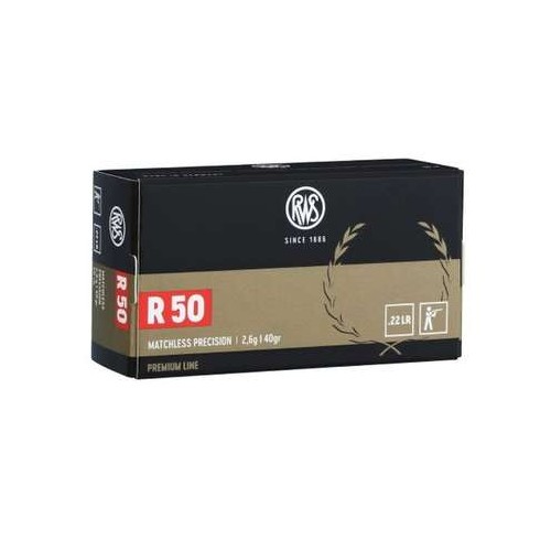 RWS R50 CAL.22 LR 40 GRS.