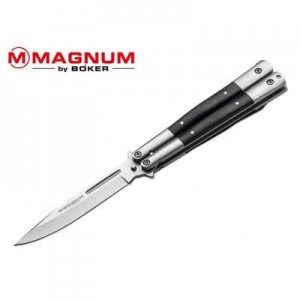 BOKER MAGNUM BALISONG WOOD